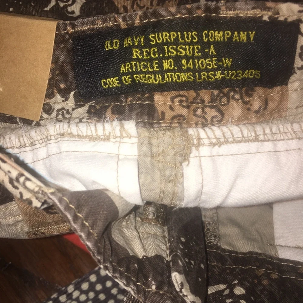 NWT‎ Old Navy boys cargo camo shorts sz 6